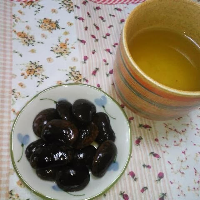 お茶うけにも★花豆煮♪♪