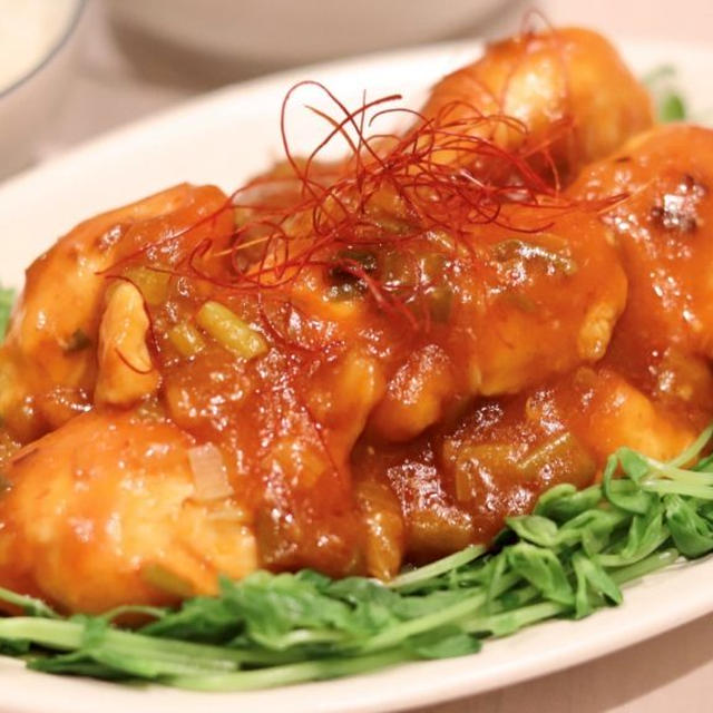 安うま！ご飯がすすみすぎる『鶏むね肉のトリチリ』のレシピ＊