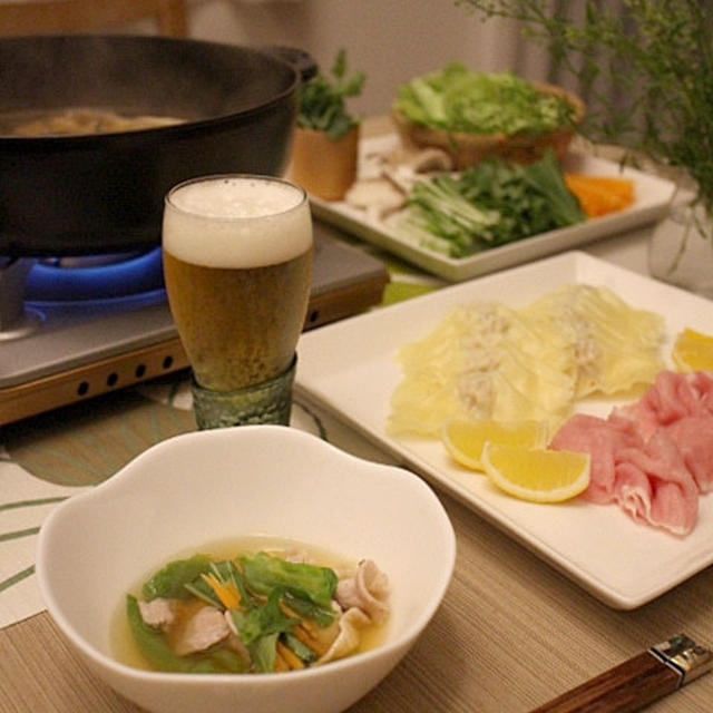 「エスニックしゃぶしゃぶスープ」でタイしゃぶナイト