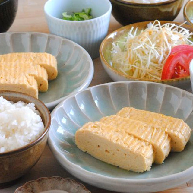 週末のブランチ☆出汁巻きアゲイン