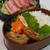 パパのお弁当♪極うま春巻き＆小エビと菜っ葉ふりかけ♪