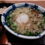 ねぎ蕎麦＆よもぎ蕎麦