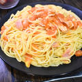 どんどん進む♪フレッシュトマトとベーコンのパスタ