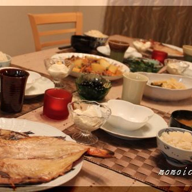 筍ご飯・若竹煮・肉じゃが・金目鯛で和食ご飯♪