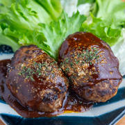 【玉ねぎ・ボウル・包丁使わない】常識破りの肉汁ハンバーグ