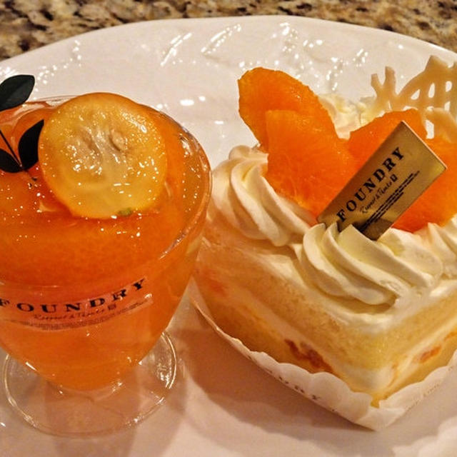 せとかのゼリーとショートケーキ＊ファウンドリー