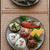 塩麹ささみと春キャベツ蒸し!蔵みそ漬け焼き（一の傳）で和ンプレート♪