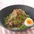 豚ひきとナスとオクラの味噌冷やし麺と「波佐見焼窯元.利左エ門窯の器」