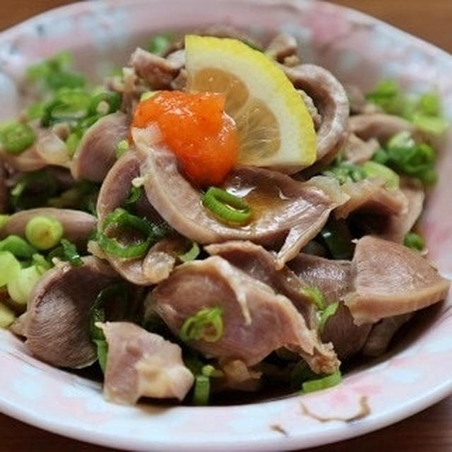 簡単に作れるダイエットレシピを紹介 砂肝のさっぱりポン酢かけ By Masahiroさん レシピブログ 料理ブログのレシピ満載