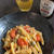 ピクルスとケイパー風味のトマトツナパスタ