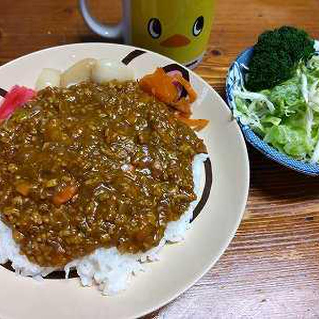 キーマカレー。キーマカレー弁当