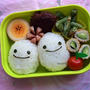 2015/06/29　幼稚園弁当☆寝坊でバタバタ（汗）たまひよのたまちゃん　キャラ弁(=△=;)
