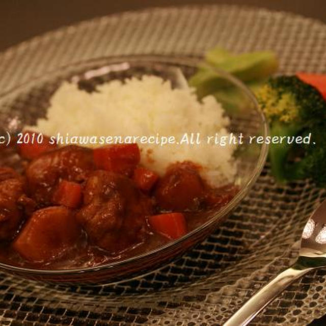 ☆お肉柔らかポークカレーシチュー☆は１５分で♪