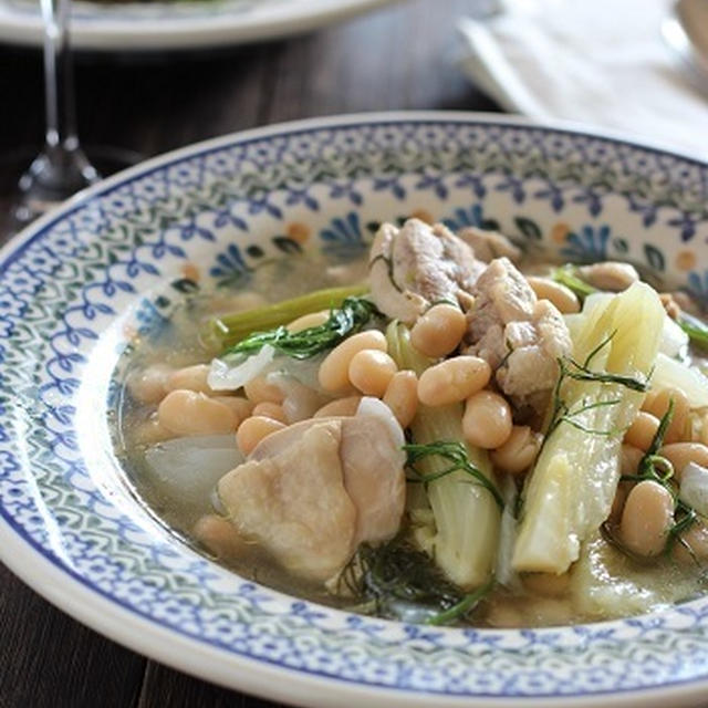 フェンネルと白いんげん豆のスープ煮