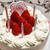 誕生日のデコレーションケーキ。