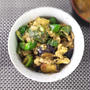 意外とこってり♪夏野菜の玉子丼