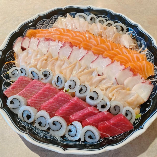 息子夫婦と....