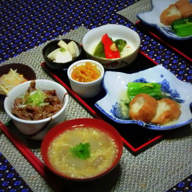 大好き！和食！ 　山芋の醤油漬け♪♪