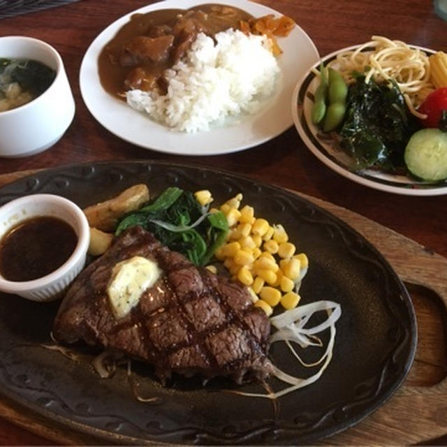 無料でステーキランチ♪
