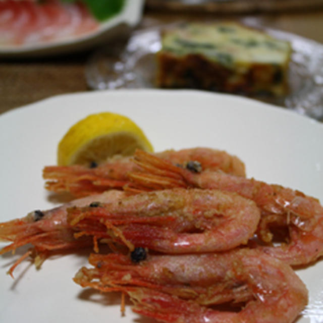 甘エビから揚げ