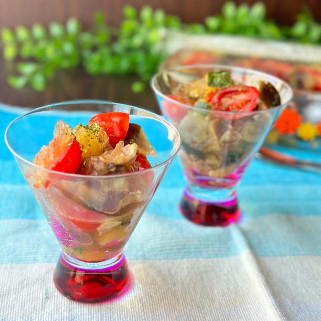 食べる宝石どうですか☆カンロ飴で作る夏野菜たっぷりのスープゼリー