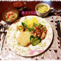 『生け花・講座』＆「茹で鶏」のお弁当