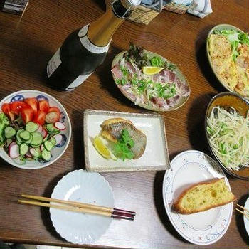 マトウダイムニエル、ブリカルパッチョ