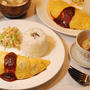 375円＊野菜たっぷりオムレツ定食