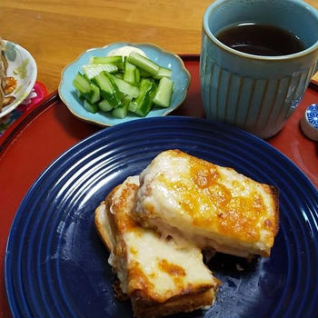 ミニ食パンでクロックムッシュ