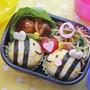 苺ママの親子deキャラ弁教室レポレポ。　らぶらぶミツバチくん弁当