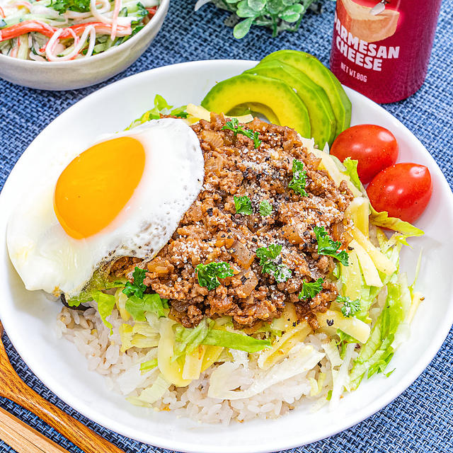 成形なし♪ハンバーグ丼(〃ω〃)