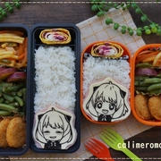 【息子と娘のオベントウ】　スパイファミリー☆アーニャのお弁当