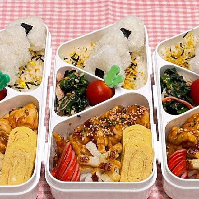 6月2日＊作っとくと便利な自家製だれ！！ピリ辛チキンで簡単べんとー♩♩♩