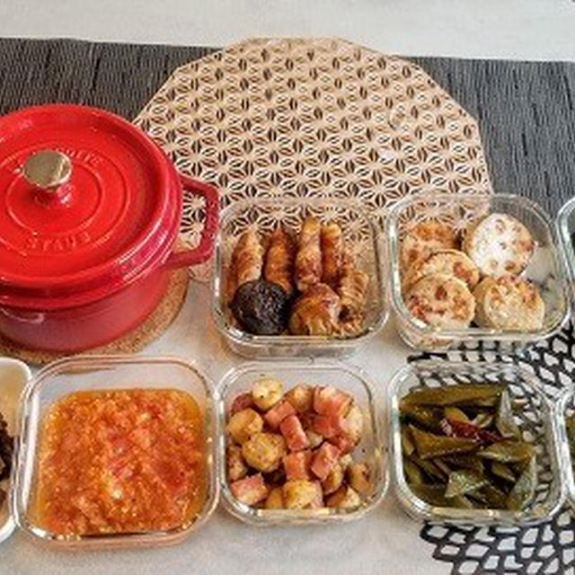 仕込んだ作り置き料理のご紹介　オススメはつくね♪