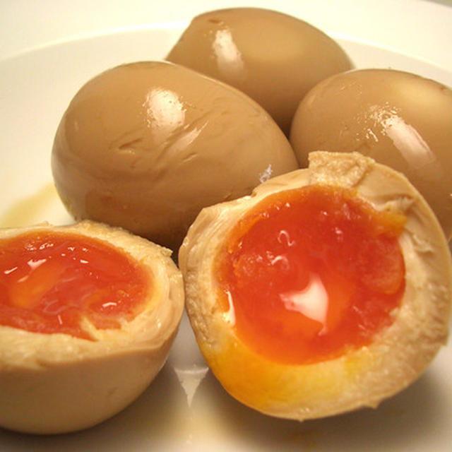 『半熟味付け玉子』 グッチ裕三さんの煮卵レシピで作ってみました。
