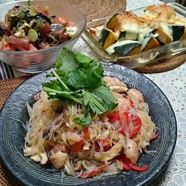 カボチャのチーズ焼き
