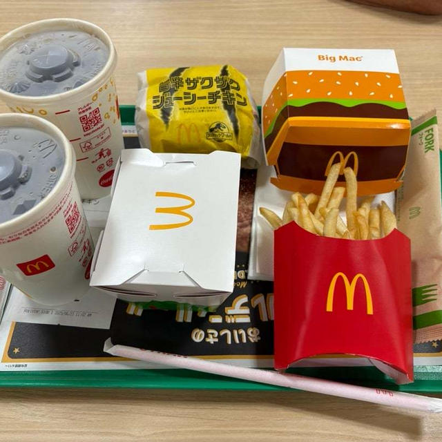 【ラッキー♪】５年ぶりの(笑)マクドセットランチ♪