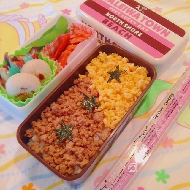 9/3 (Tue) 鶏そぼろ弁当