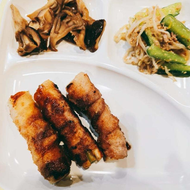 5月14日#おうちごはん♡ちくわきゅうりの肉巻き