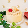 お洒落な♡【gelato pique】ブラウンベアの焦がしバターキャラメルケーキ♥️