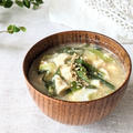 【美肌レシピ】カルシウム強化♪『くずし豆腐の胡麻味噌汁』