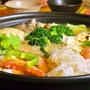 【トムヤムカレー鍋】ピリ辛　体ポカポカ〜♪　エスニック鍋！
