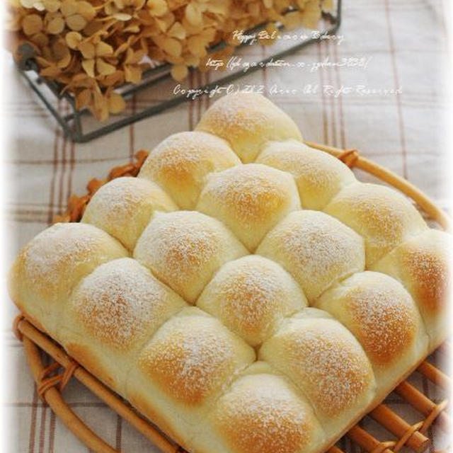 白パンなのに日焼けパン。