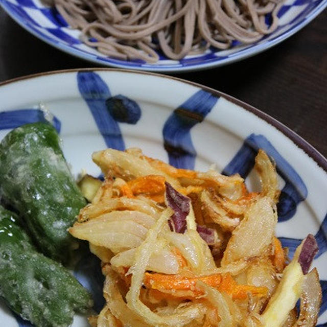 10月8日　　天もり蕎麦