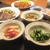 夏の副菜３品とアジフライ