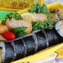 ねぎツナ巻き寿司弁当／元家庭科部のがんばり