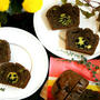 【簡単！ハロウィン】スイートポテト入りココアパウンドケーキ