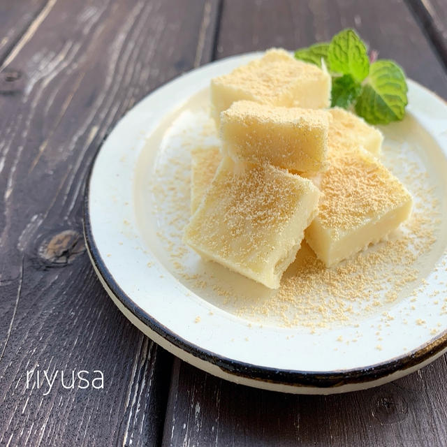 【超絶オススメ】レンジでも湯煎でも作れるきな粉の生チョコ