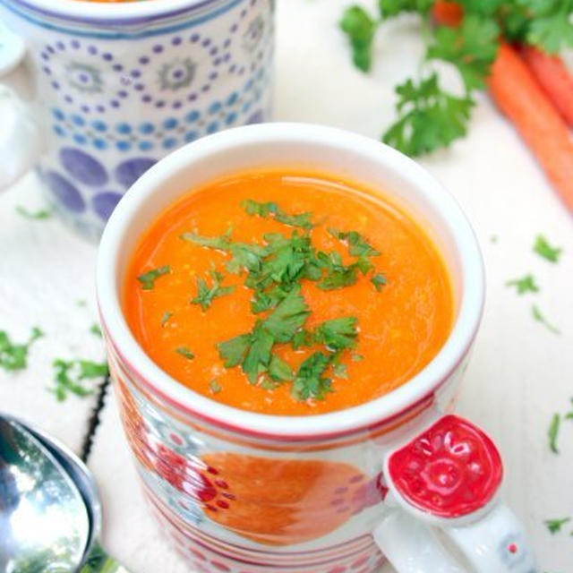 Ginger Cumin Carrot Soup生姜クミン人参スープ