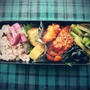 *タラのチリソース弁当♪